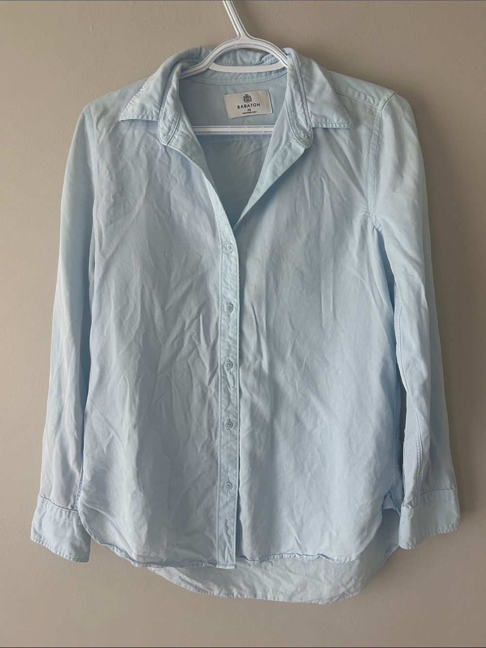 Babaton Light Blue Women's Dress Shirt